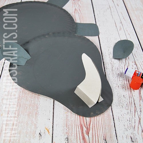 RHINO CRAFT FOR KIDS STEP 6