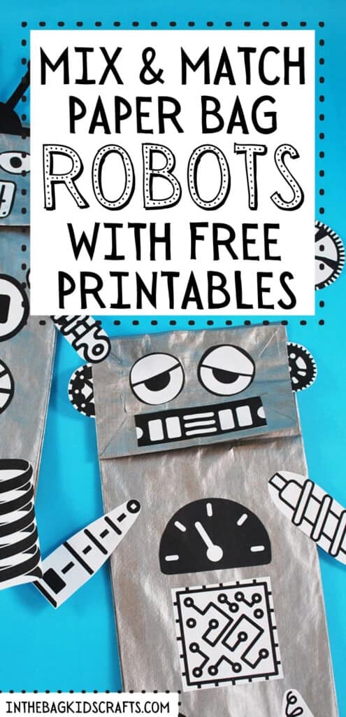 PRINTABLE ROBOT CRAFT FOR KIDS