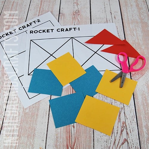 ROCKET NAME CRAFT STEP 1