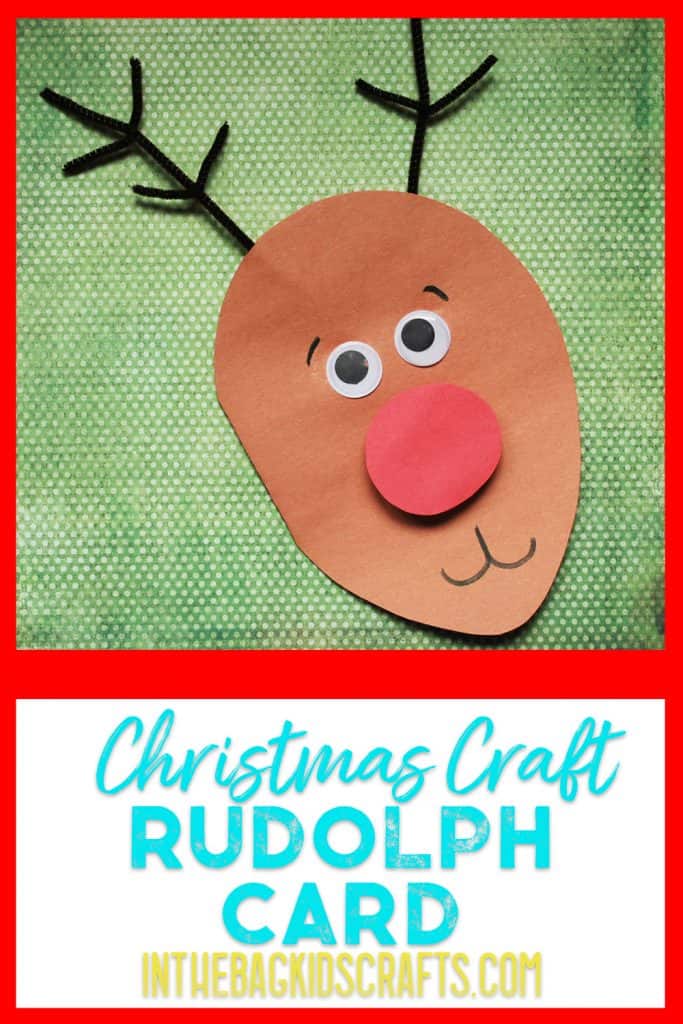 rudolph christmas card