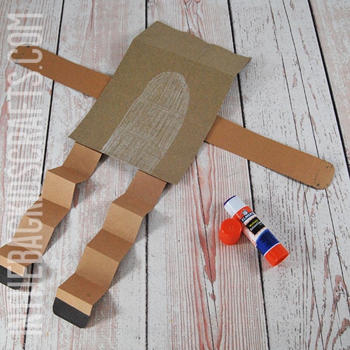 Reindeer Craft Step 5