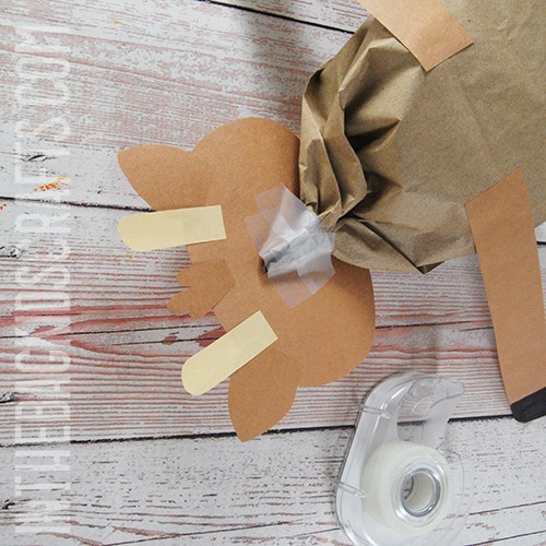 Reindeer Craft Step 7