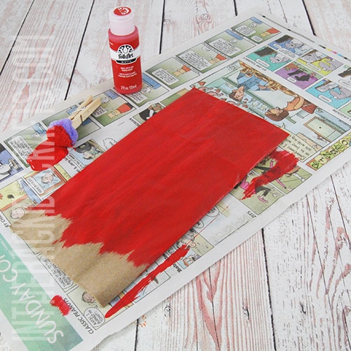 Santa Claus Craft Step 1