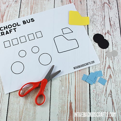SCHOOL BUS CRAFT STEP 3