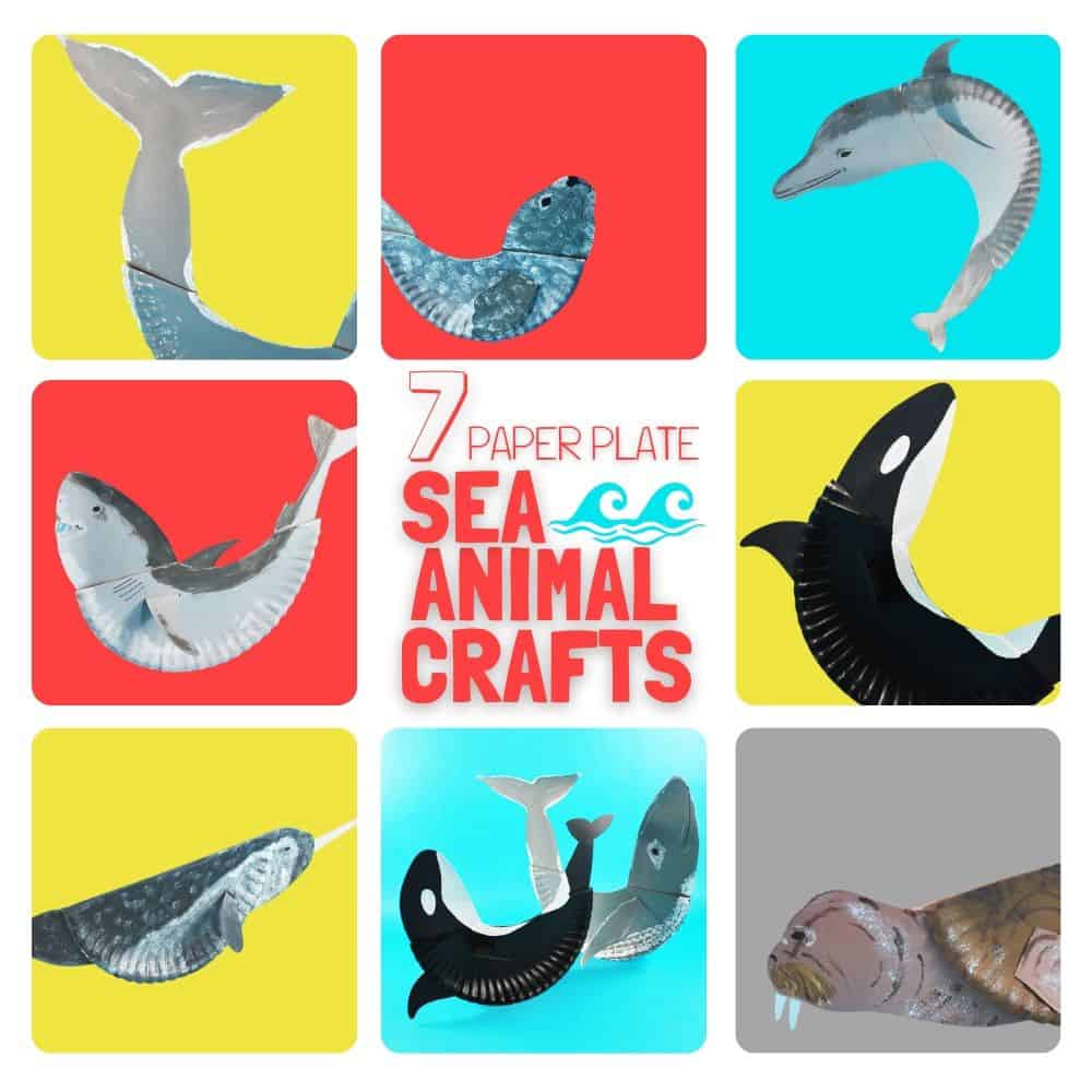 UNDER THE SEA PAPER PLATE CRAFTS