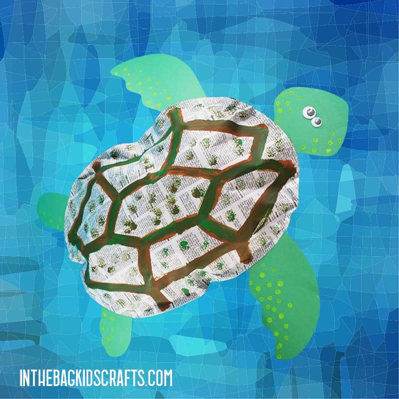 PAPER TURTLE CRAFT