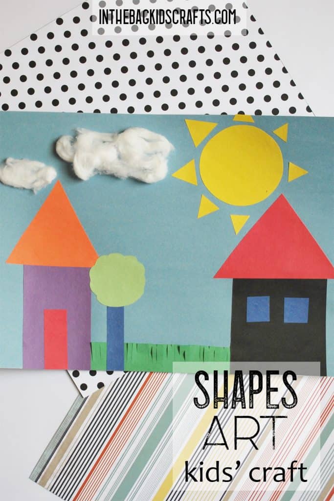 SHAPE CRAFT FOR KIDS 