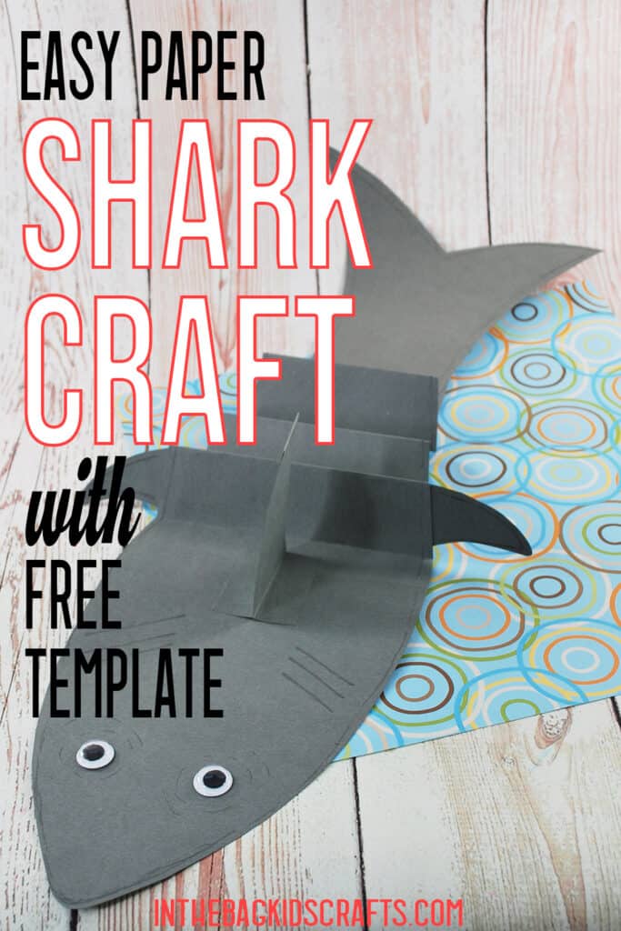 PAPER SHARK CRAFT FOR KIDS PINTEREST IMAGE 
