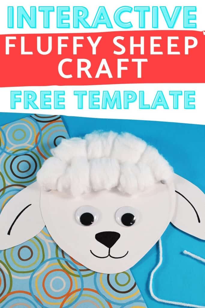 SHEEP CRAFT WITH COTTON BALLS 