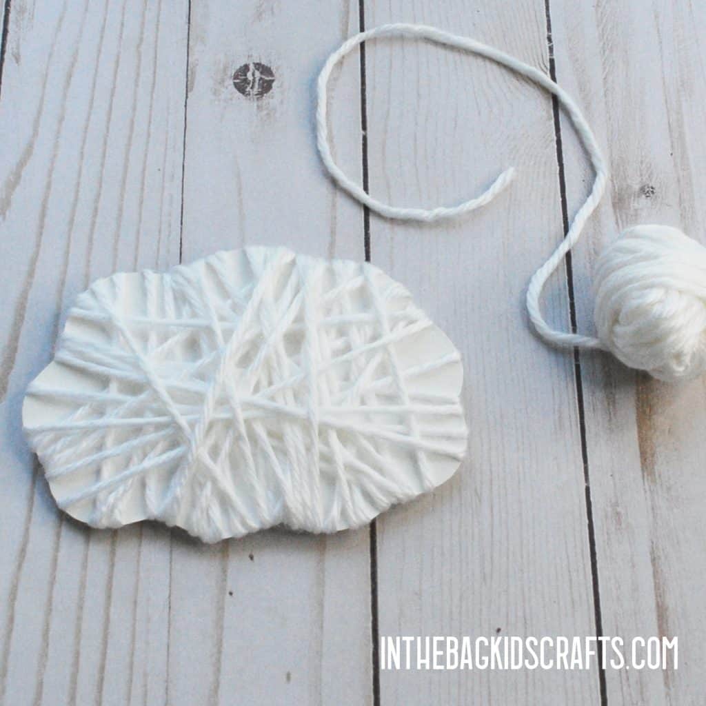EASY SHEEP CRAFT FOR KIDS STEP 2