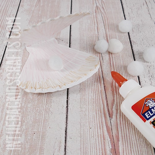 SHELL CRAFT FOR KIDS STEP 3