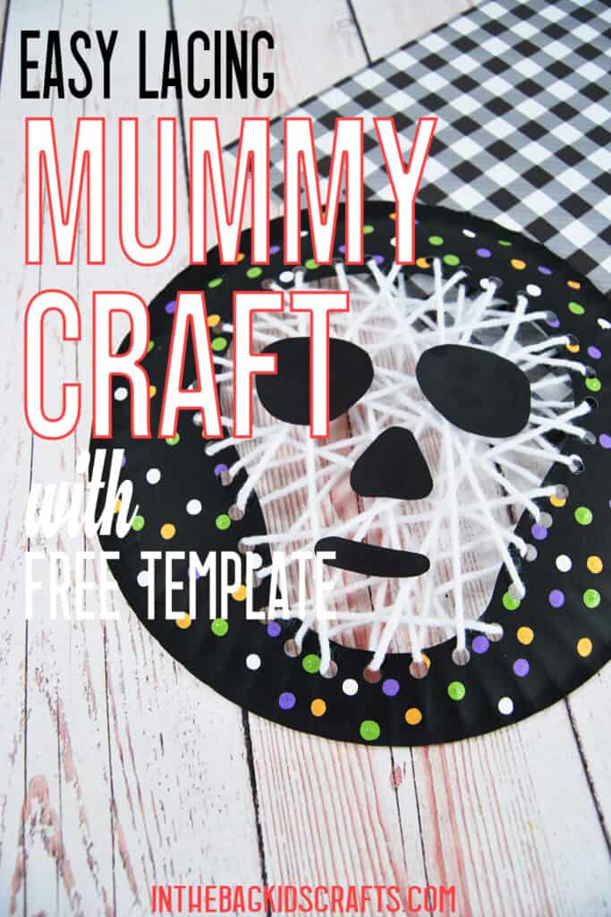 PAPER PLATE SKELETON CRAFT FOR KIDS