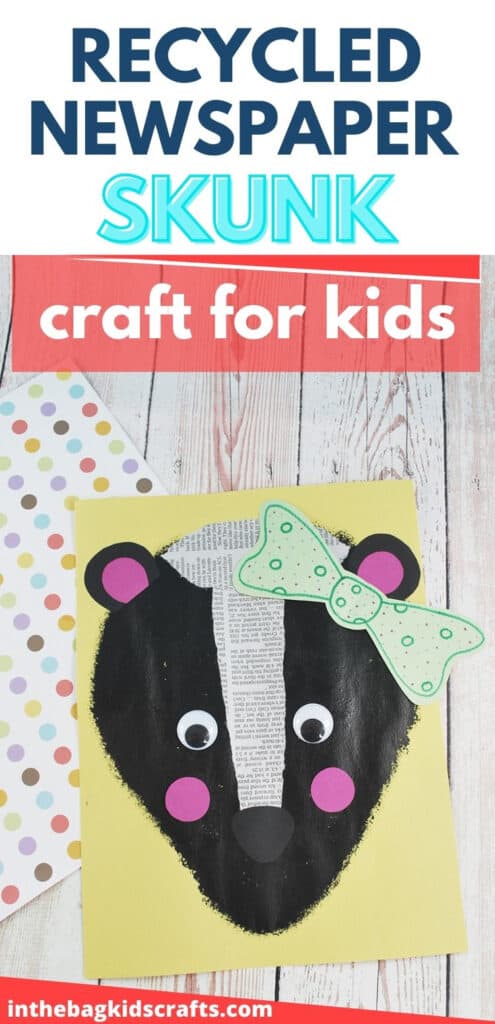 SKUNK CRAFT FOR KIDS
