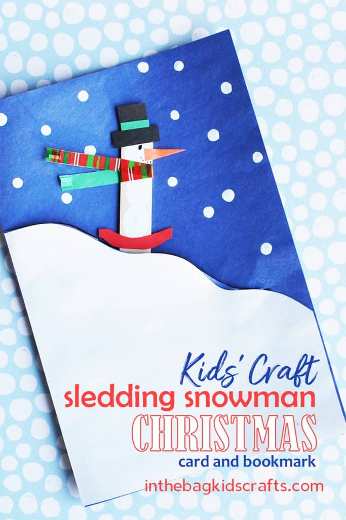 Snowman Christmas Card 