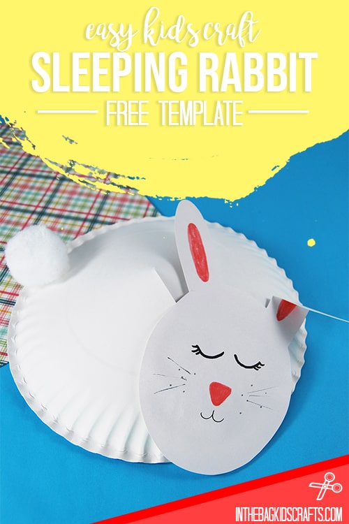 Cute Sleeping Bunny Craft