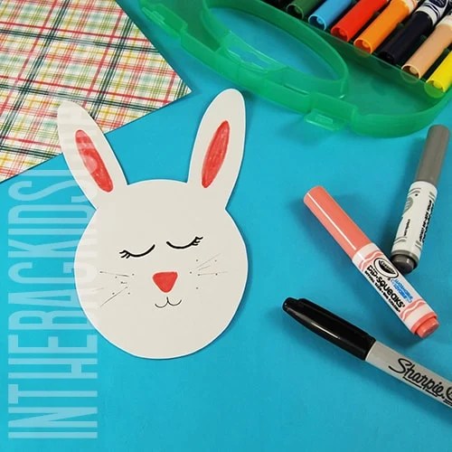 CUTE BUNNY CRAFT STEP 3