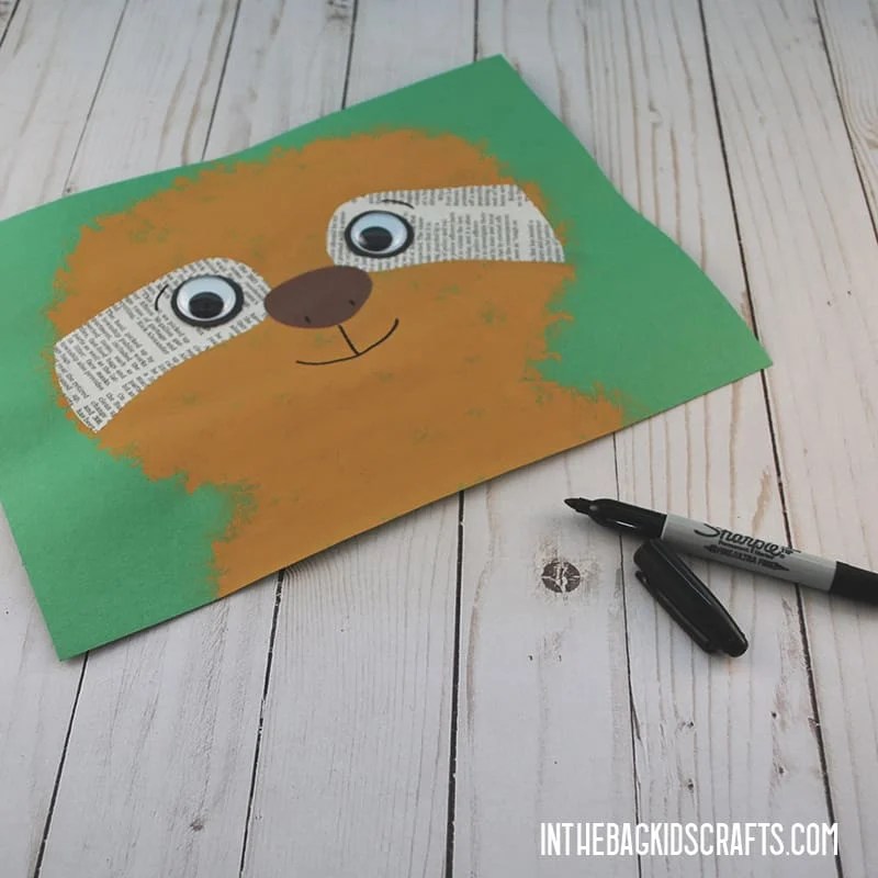 SLOTH CRAFT STEP 4