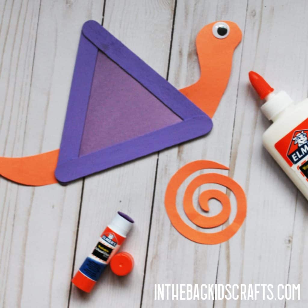 INSECT CRAFTS FOR KIDS SNAIL