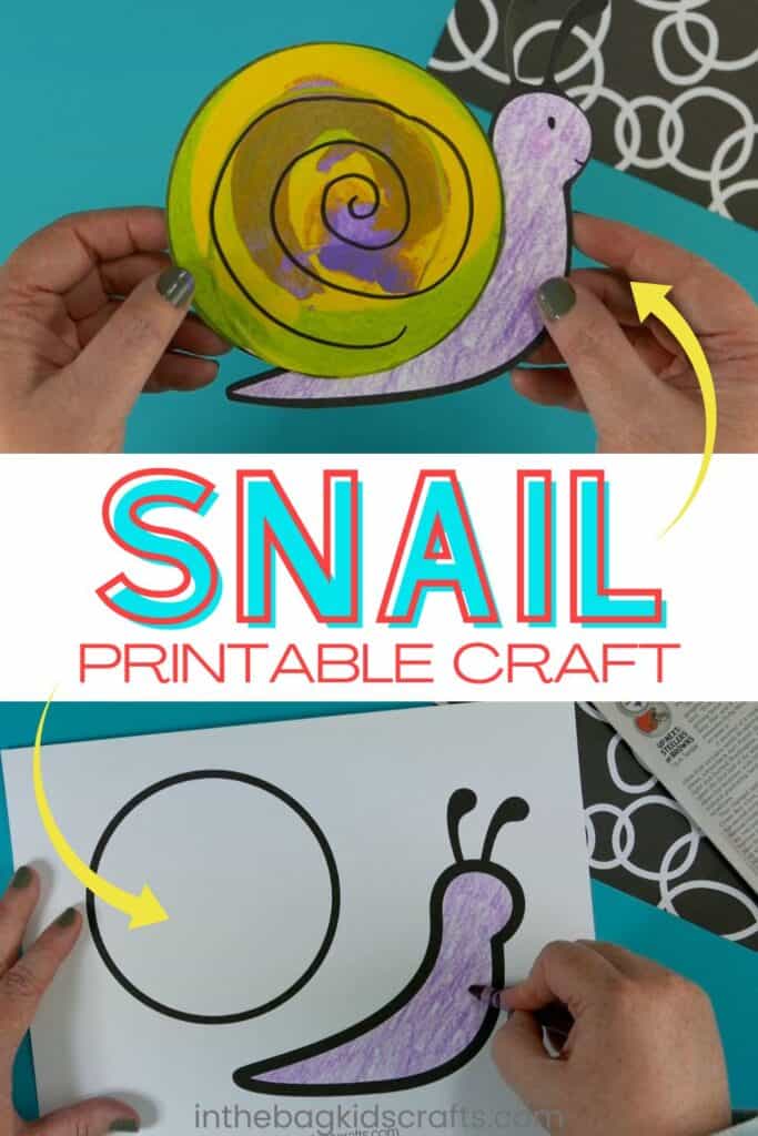easy paper snail craft for kids 