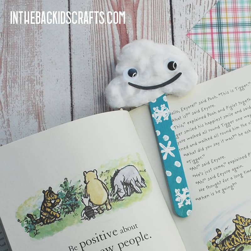 BOOKMARK IDEAS FOR STUDENTS SNOWY BOOKMARK 