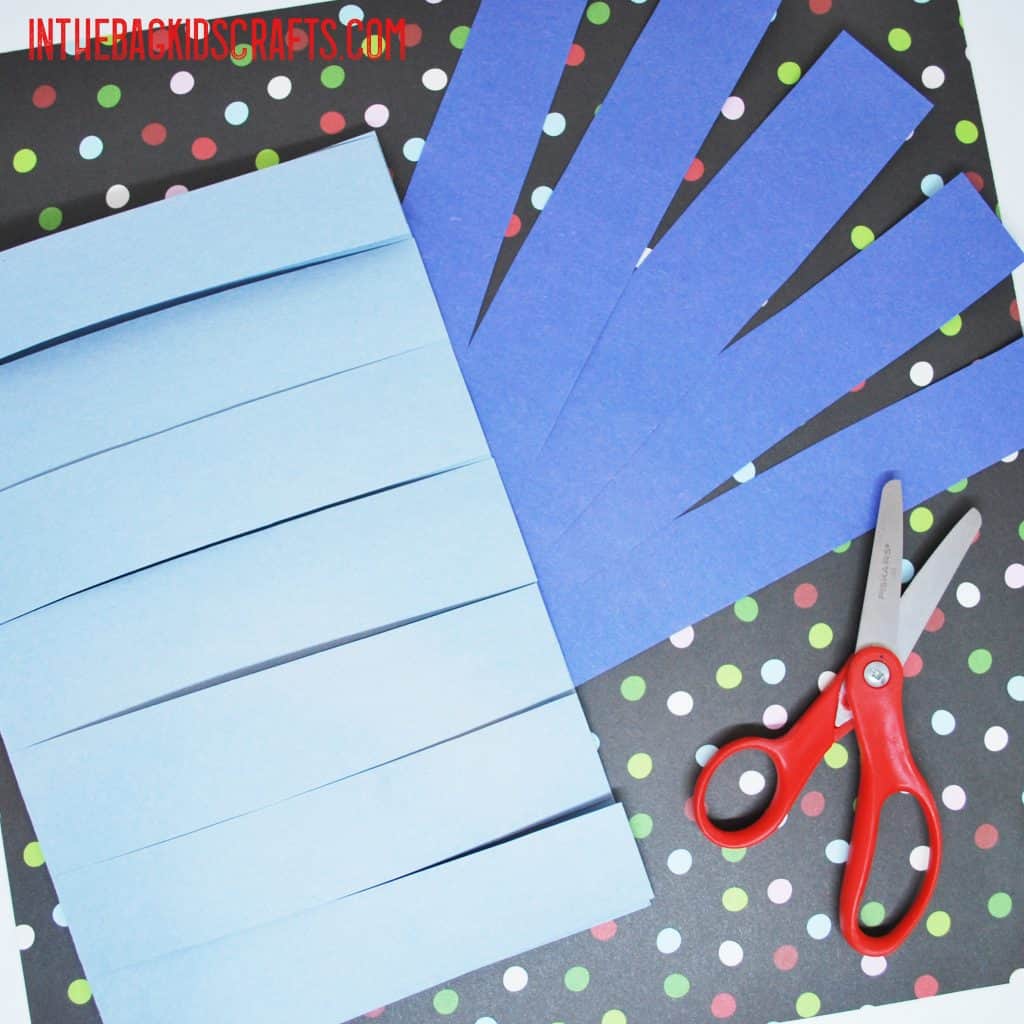 Handmade Christmas Greeting Cards snowflake card step 1