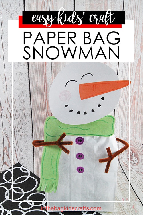 Snowman Craft for Kids 
