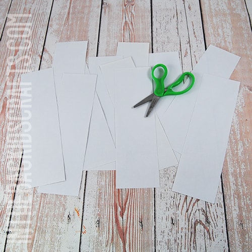 SNOWMAN NAME CRAFT STEP 1