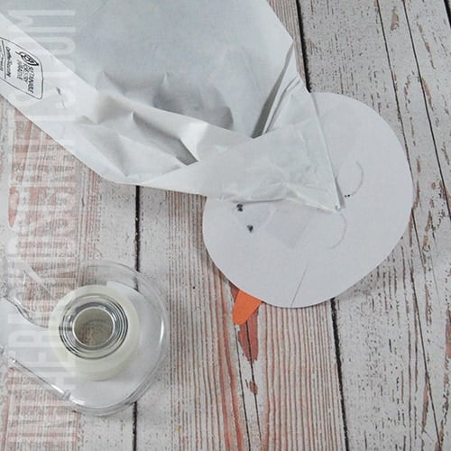 Snowman Craft Step 3
