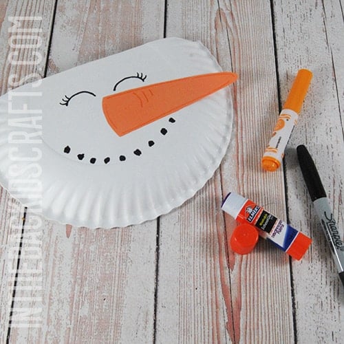 SNOWMAN CRAFT STEP 2