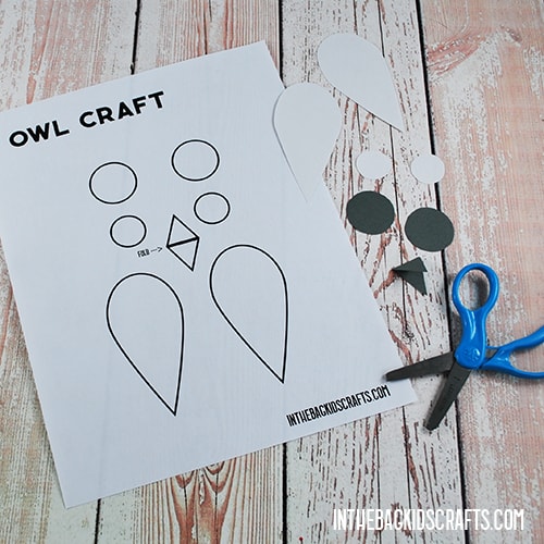 SNOWY OWL CRAFT FOR KIDS