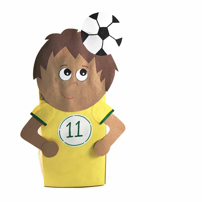 Soccer Craft Player Puppet