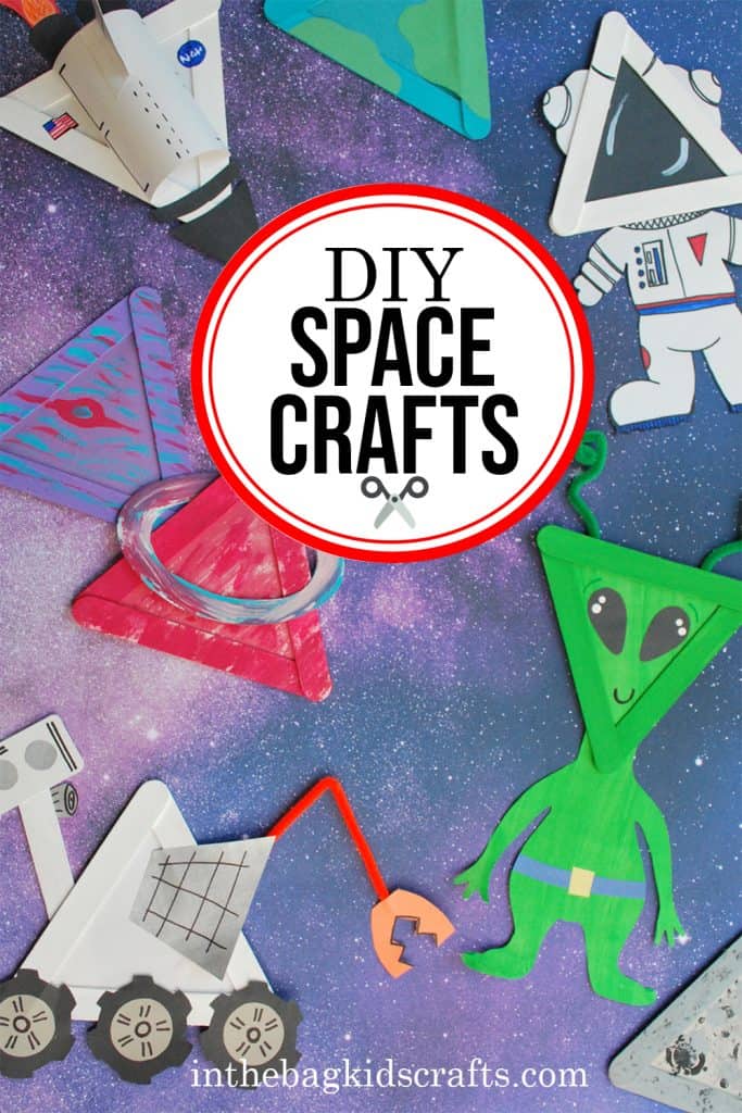DIY SPACE CRAFTS FOR KIDS 