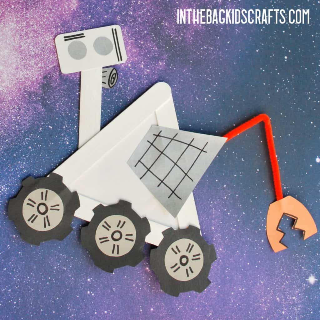 DIY SPACE CRAFTS FOR KIDS ROVER 