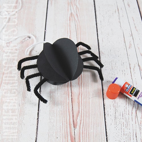 SPIDER WEB CRAFT STEP 6