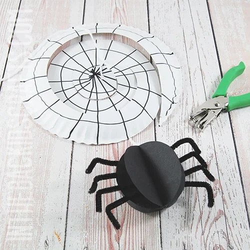 SPIDER WEB CRAFT STEP 7