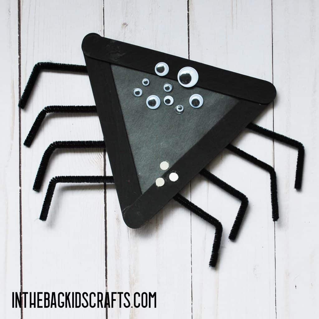 INSECT KIDS CRAFTS SPIDER
