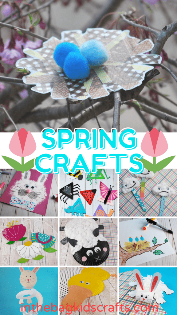 Spring Crafts for Kids 79 Ideas 
