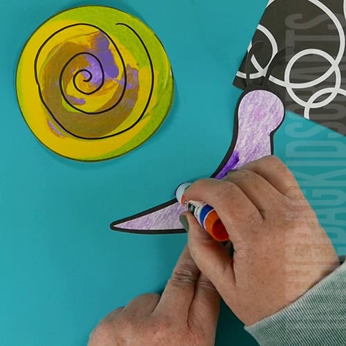 snail craft step 6