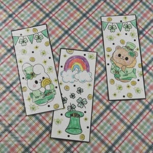 Free Printable St. Patrick's Day bookmarks