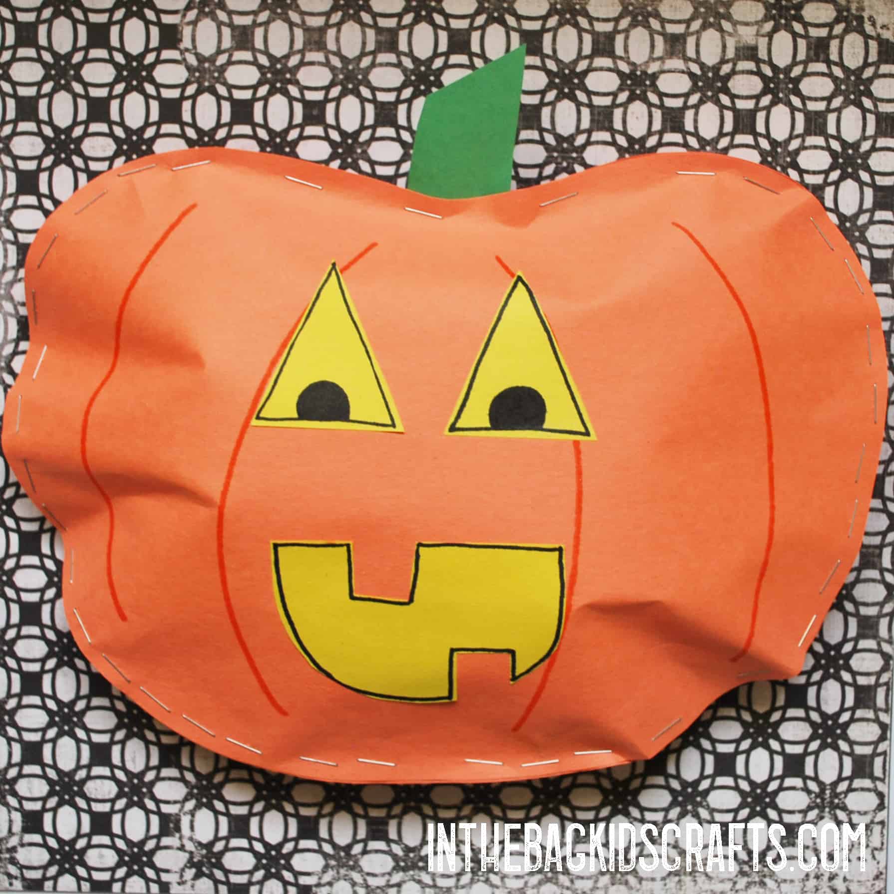 BEST FALL CRAFTS FOR KIDS STUFFED PUMPKIN