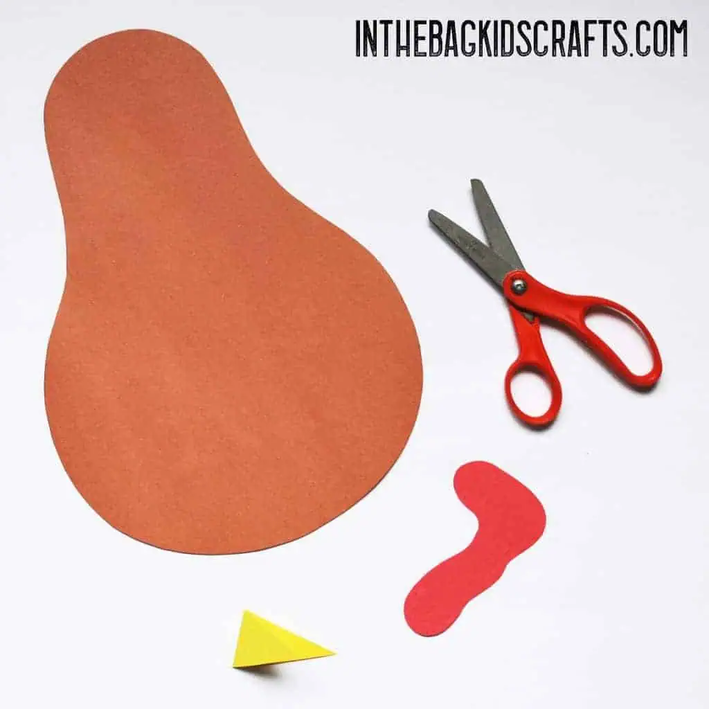 stuffed thanksgiving turkey kids' craft • in the bag kids' crafts