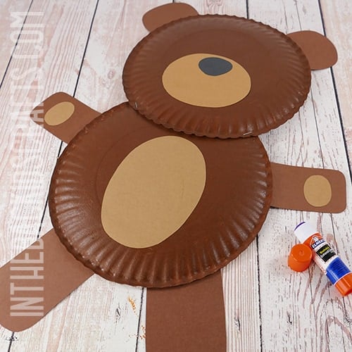 TEDDY BEAR CRAFT FOR KIDS STEP 4