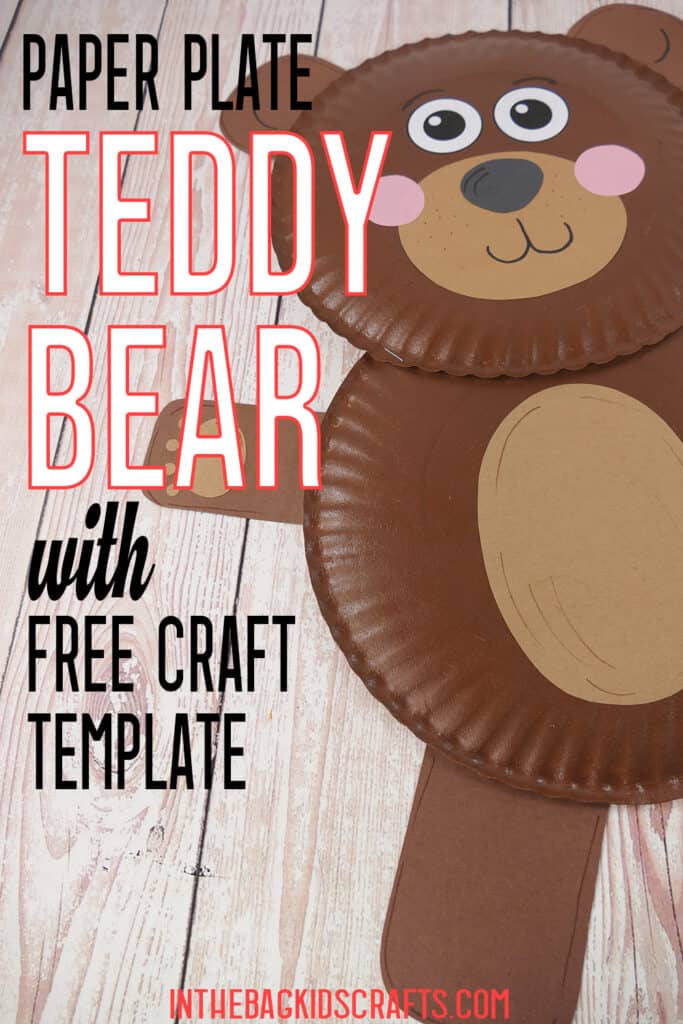 Teddy Bear Craft For Kids Paper Plate Craft 