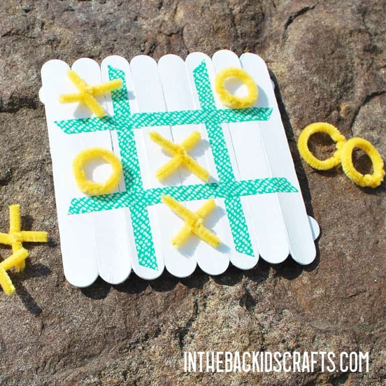 TIC TAC TOE KIDS CRAFT