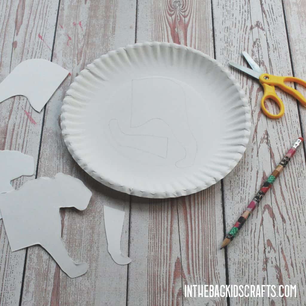 Tiger Clothespin Craft Step 2
