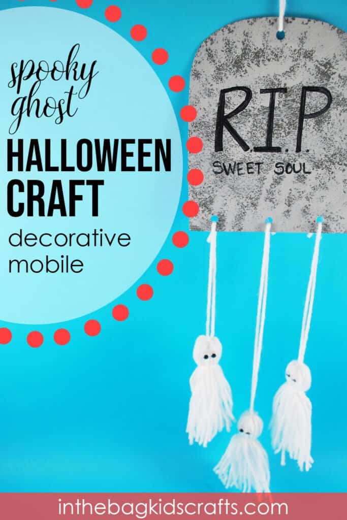 HALLOWEEN GHOST CRAFT FOR KIDS 