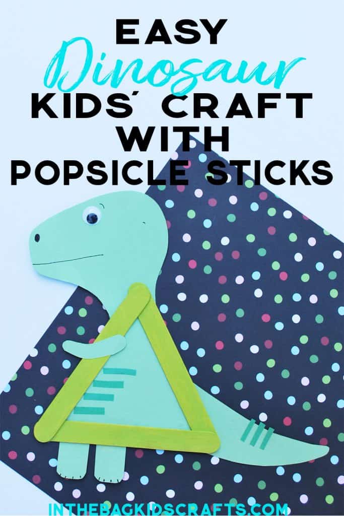 EASY DINOSAUR CRAFT FOR KIDS 