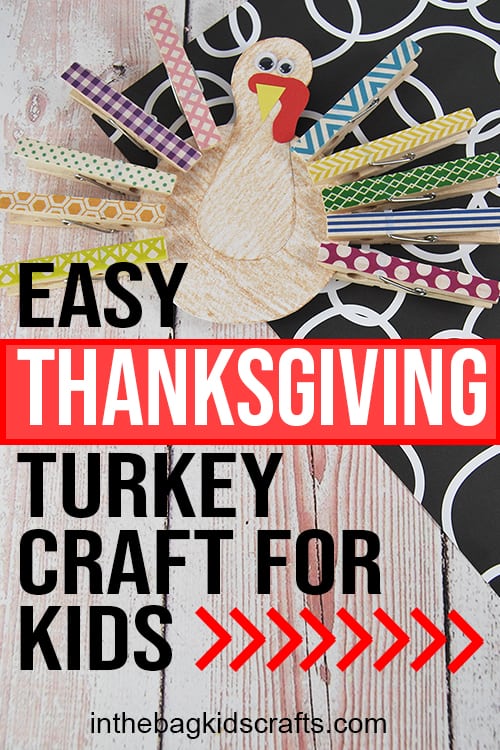 Thanksgiving Turkey Craft for Kids 