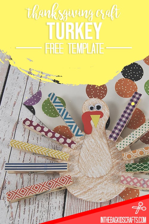 Thanksgiving Turkey Craft for Kids 
