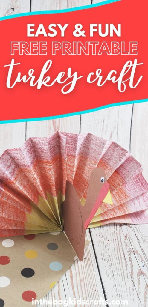 PAPER TURKEY CRAFT 